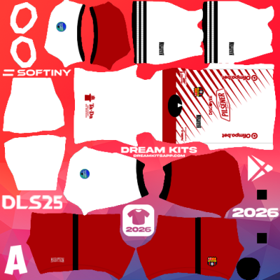 Kit Third SC Barcelona 2025 Dream League Soccer / DLS 2025