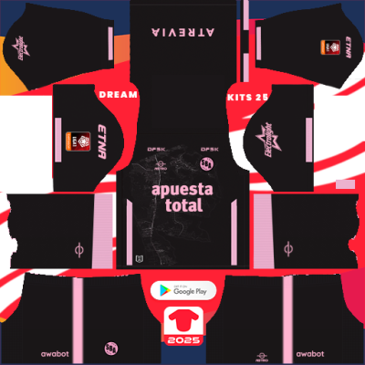 Kit Away Sport Boys 2025 Dream League Soccer 2019 DLS / FTS