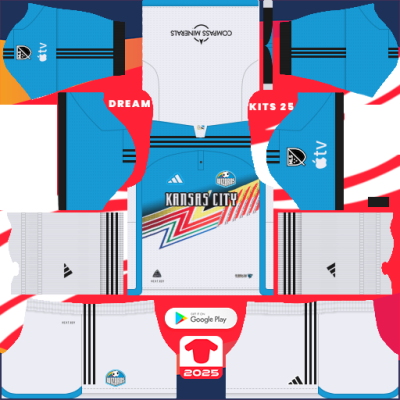 Sporting Kansas City Third kit 2024-2025 Dream League Soccer 2019 / FTS