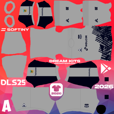 Kit GK Third Talleres de Córdoba 2025 Dream League Soccer / DLS 2025
