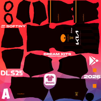 Kit Away The Strongest 2025 Dream League Soccer / DLS 2025