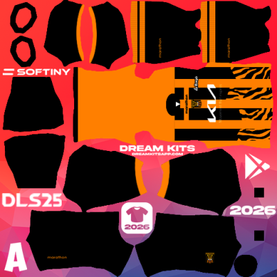 Kit Home The Strongest 2025 Dream League Soccer / DLS 2025