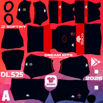 Kit Home Tigre 2025 Dream League Soccer / DLS 2025