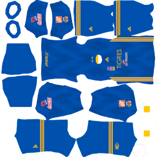 Tigres Away kit 2019-2020 Dream League Soccer 2025