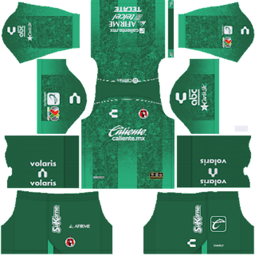 Tijuana GK Home kit 2022-2023 Dream League Soccer 2019 / FTS