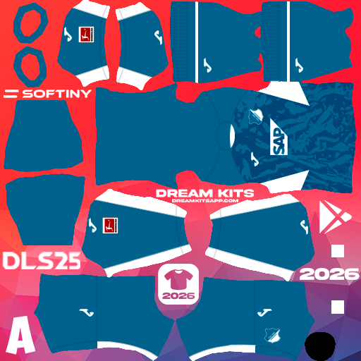 Kit Away TSG Hoffenheim 2025-2026 Dream League Soccer / DLS 2025 512x512 PNG
