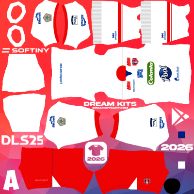 Kit Away Unión Magdalena 2025 Dream League Soccer / DLS 2025