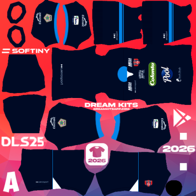 Kit GK Home Unión Magdalena 2025 Dream League Soccer / DLS 2025