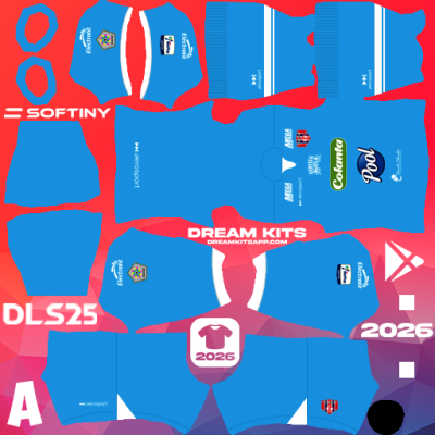Kit GK Third Unión Magdalena 2025 Dream League Soccer / DLS 2025
