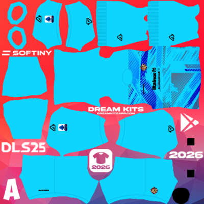 Kit GK Away US Cremonese 2025-2026 Dream League Soccer / DLS 2025