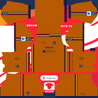 Kit / Équipement GB Troisième US Lecce 2024-2025 Dream League Soccer 2019 / FTS