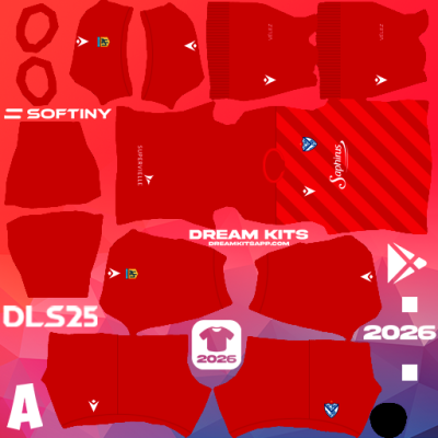 Kit GK Away Vélez Sarsfield 2025 Dream League Soccer / DLS 2025
