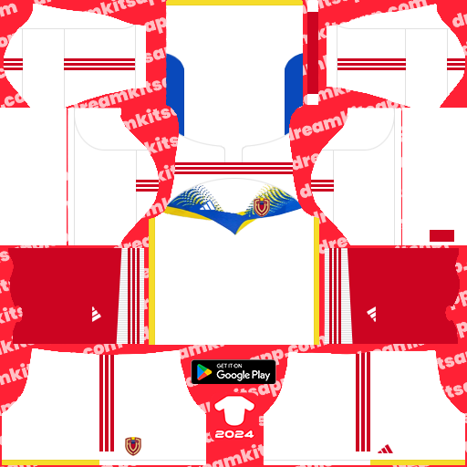 Venezuela Away kit 2024 Dream League Soccer 2019 / FTS