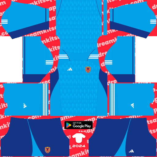 Venezuela GK Away kit 2024 Dream League Soccer 2019 / FTS