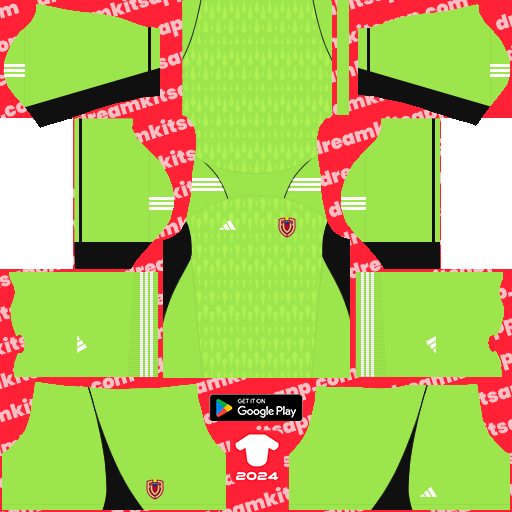 Venezuela GK Third kit 2024 Dream League Soccer 2019 / FTS