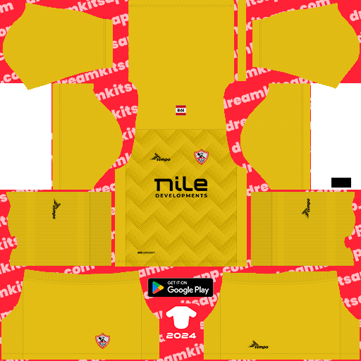 Zamalek SC Kit / Egyptian Premier League 20232024 / Dream League